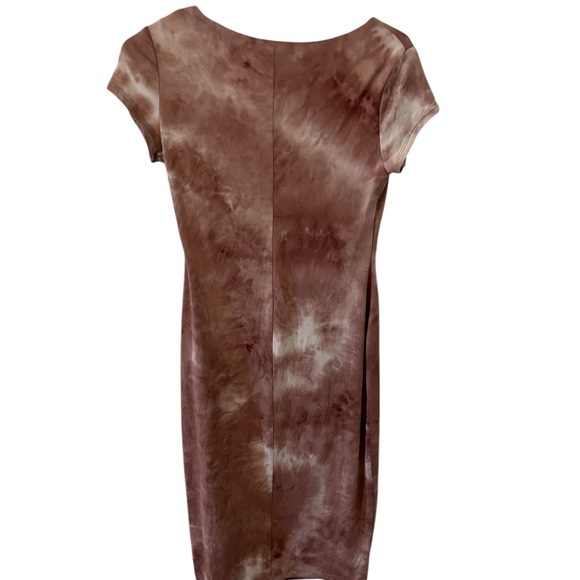 See you Monday pink tye dye midi dress - Picture 2 of 3